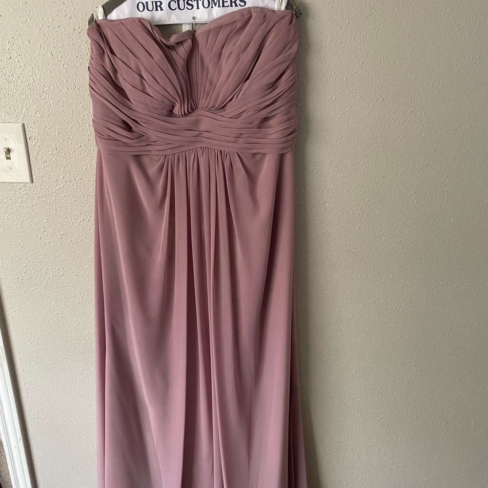 Strapless Bridesmaid dress
